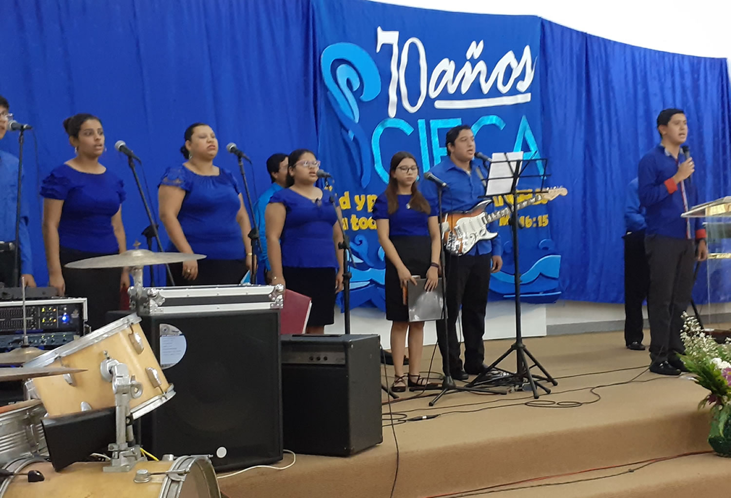 Coro PIECA en el 70 aniversario de CIECA
